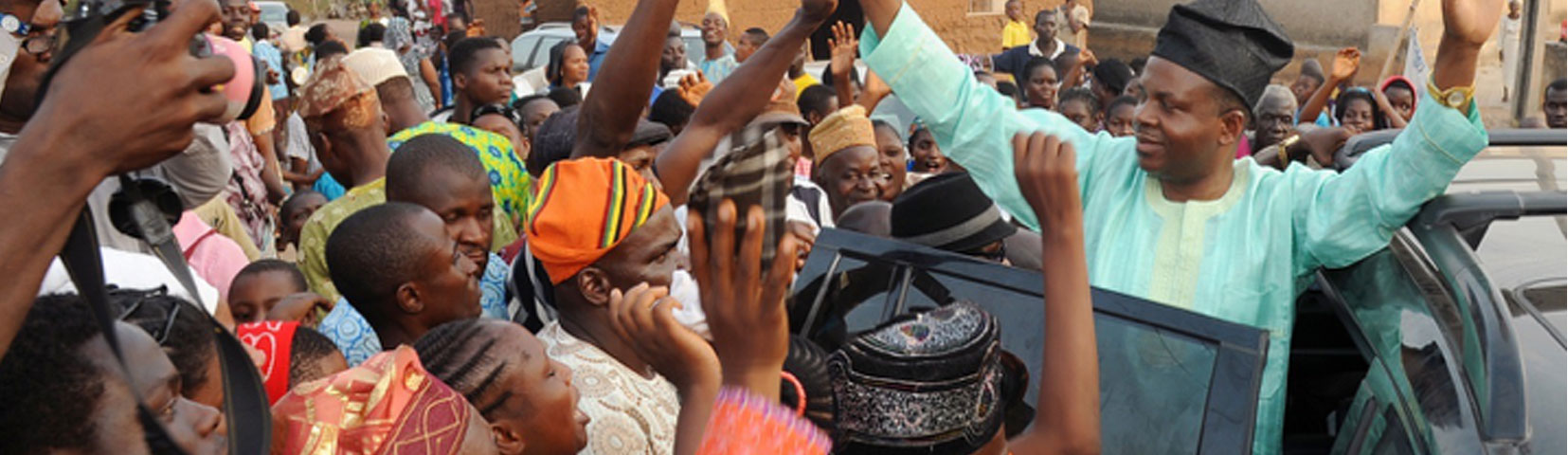 A community welcome, from the Erin-Ijesa community archive